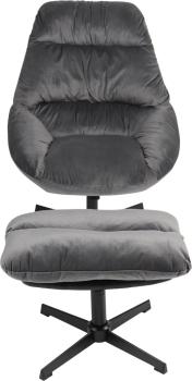 Кресло STOOL GROUP Оррелл с оттоманкой