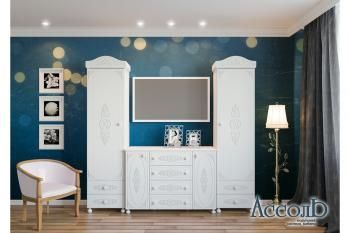 Шкаф-пенал Compass АС-1 глухой