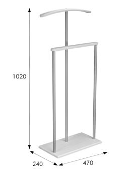 Вешалка костюмная Мебелик Дэви 1