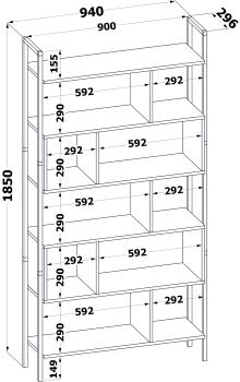 Стеллаж Сокол СТ-403