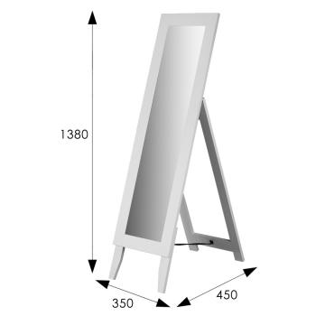 Зеркало напольное Мебелик BeautyStyle 1