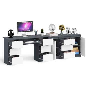Стол компьютерный СВК Мори МС-2 + Комод МК1200.3