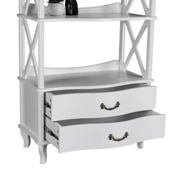 Этажерка Мебелик Джульетта-4 широкая