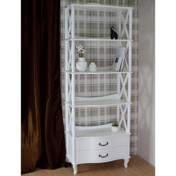 Этажерка Мебелик Джульетта-4 широкая