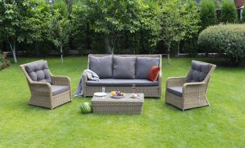 Лаунж-зона плетеная из искусственного ротанга 4sis Гляссе