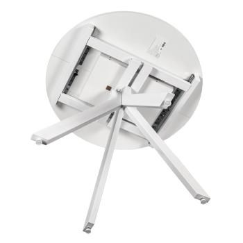 Стол круглый раскладной BRADEXHOME Rudolf 90-120x90x75 см