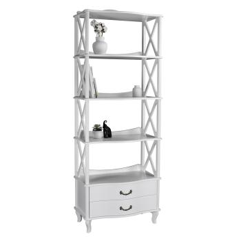 Этажерка Мебелик Джульетта-4 широкая