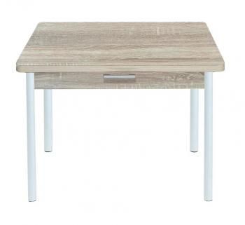 Стол обеденный раскладной Катрин-К СИМПЛ с ящиком