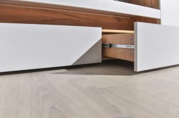 Гостиная Mobi Альба Комплектация № 1 Шкаф-пенал 2шт + Тумба под ТВ + Полка навесная