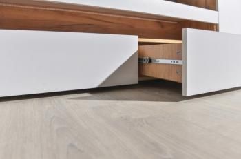 Гостиная Mobi Альба Комплектация № 2 Тумба под ТВ 2шт + Полка навесная 2шт