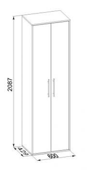 Шкаф распашной Сокол ШО-1