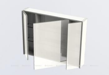 Зеркало-шкаф AQUANET Латина 100