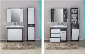 Зеркало-шкаф AQUANET Тиана 90