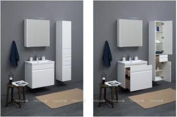 Шкаф-пенал для ванной AQUANET Палермо 35