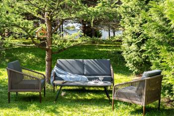 Лаундж-зона 4-местная из роупа Канны со столом 4sis Верона