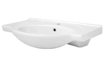 Тумба с раковиной Style Line Олеандр-2 75 (2ящ.) + Умывальник Байкал 75