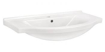 Тумба с раковиной Style Line Олеандр-2 90 (3 ящ.) + Умывальник Эльбрус 90