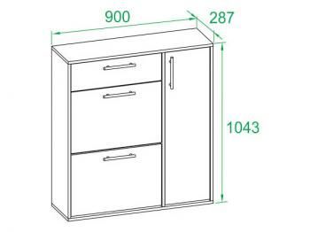 Обувница Сокол ТП-4