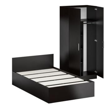 Кровать СВК 1200 + Шкаф 2-х створчатый Стандарт