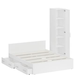 Кровать с ящиками СВК 1600 + Пенал Стандарт