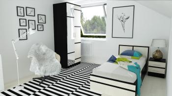 Кровать с ящиками СВК Сакура 0900