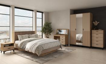 Шкаф 3-х дверный для одежды Ижмебель Дюна