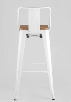 Стул барный STOOL GROUP TOLIX WOOD со спинкой