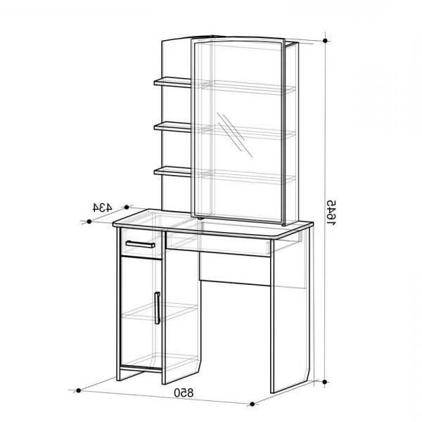 Трюмо Мебельсон Виктория-1