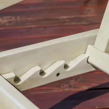 Шезлонг ROYAL FAMILY PAOLO на колесиках из акации