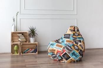 Кресло-мешок DreamBag Груша L (4 категория, Жаккард)