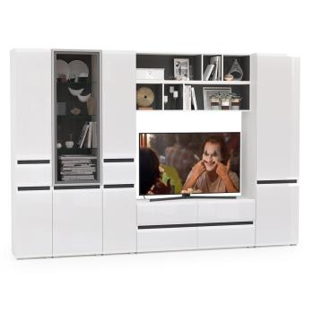 Гостиная Mobi Сидней Комплектация № 35 13.63 + 15.57 2шт + 13.200 + 13.201 + 13.202 2шт