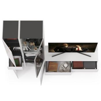 Гостиная Mobi Сидней Комплектация № 24 13.63 + 13.201 + 13.202