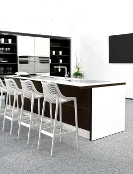 Стул пластиковый барный ReeHouse Air Bar