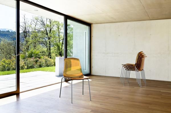 Стул прозрачный ReeHouse Siesta Contract Allegra