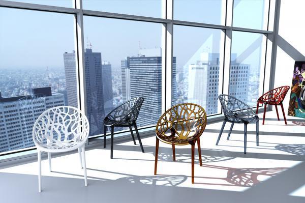 Кресло прозрачное ReeHouse Siesta Contract Crystal