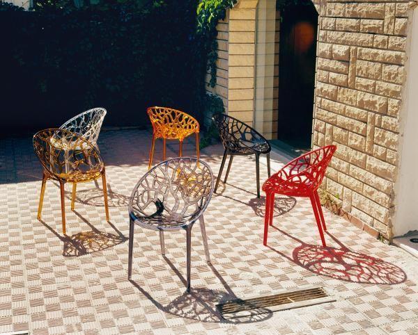 Кресло прозрачное ReeHouse Siesta Contract Crystal