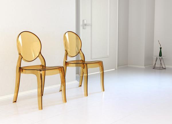 Стул прозрачный ReeHouse Siesta Contract Elizabeth