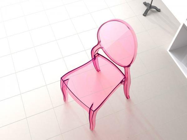 Стул прозрачный ReeHouse Siesta Contract Elizabeth