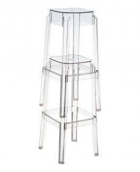 Табурет прозрачный ReeHouse Fox барный