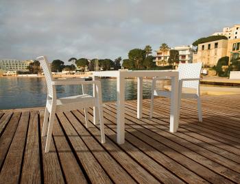 Кресло пластиковое плетеное ReeHouse Ibiza