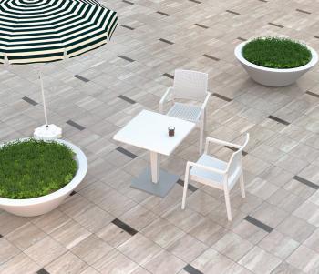 Кресло пластиковое плетеное ReeHouse Ibiza