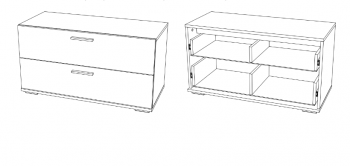 Тумба для обуви Сильва