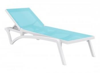 Шезлонг-лежак пластиковый ReeHouse Pacific