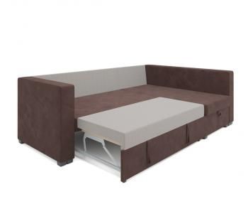 Угловой диван Mebel-ars Мансберг микровельвет