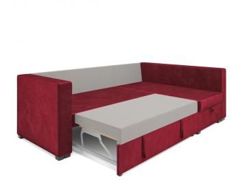 Угловой диван Mebel-ars Мансберг вельвет (бархат)