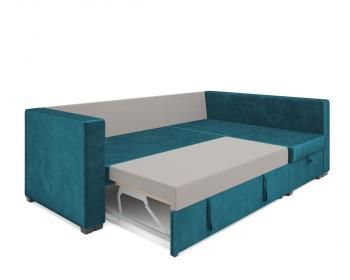 Угловой диван Mebel-ars Мансберг вельвет (бархат)