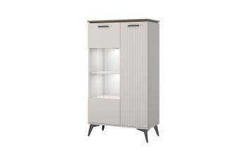 Шкаф с витриной Анрэкс VINATI 1V1D P