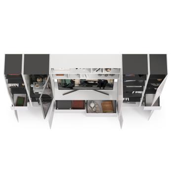 Гостиная Mobi Сидней Комплектация № 36 13.63 + 15.57 2шт + 13.200 + 13.201 + 13.202 2шт