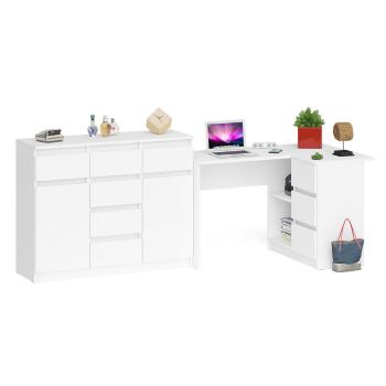 Стол компьютерный СВК Мори МС-16 правый + Комод МК1200.4