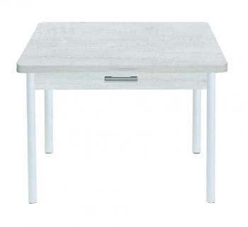 Бетон пайн белый /Опора № 2-круглая муар белый